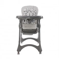 Dining chair bellissimo cool gray eco leather