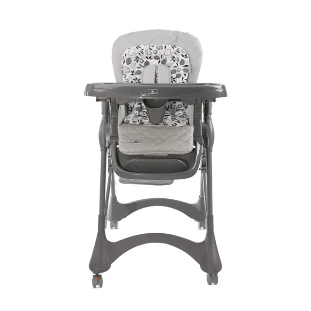 Стол за хранене bellissimo cool grey еко кожа