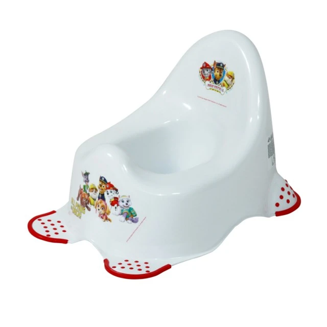Children’s potty anatomical patrol white