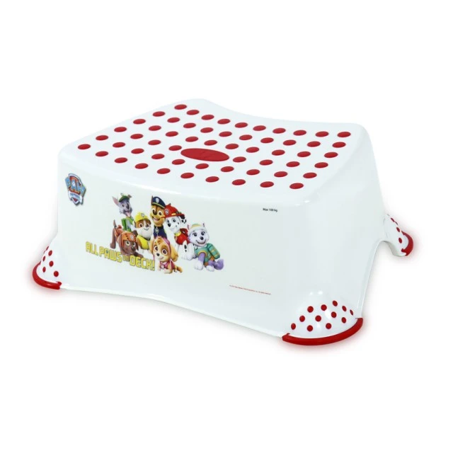 Bath step patrol white