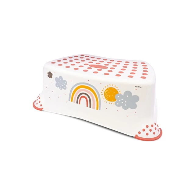 Стъпало за баня rainbow white new