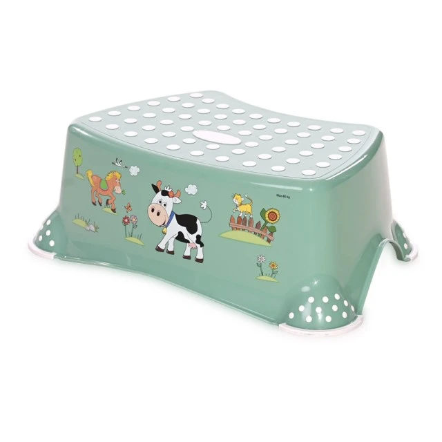 Bathroom step farm nordic green