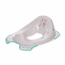 Attachment for toilet bowl Pepa comic gray