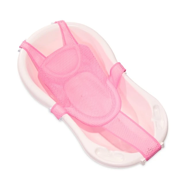 Bath net turtle pink
