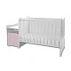 Bed trend plus color white/orchid pink