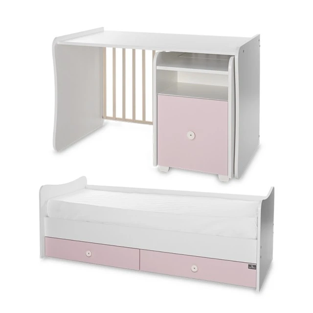 Bed trend plus color white/orchid pink