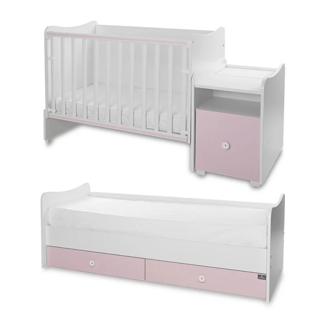 Bed trend plus color white/orchid pink