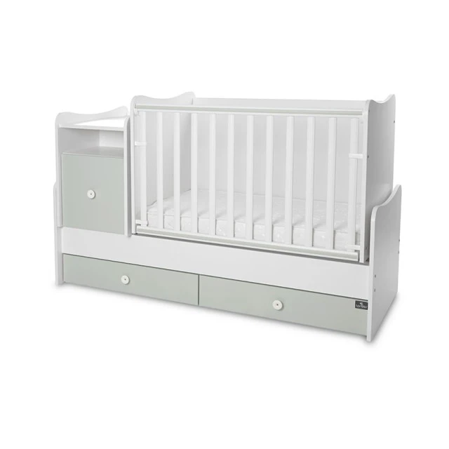 Bed trend plus color white/milky green