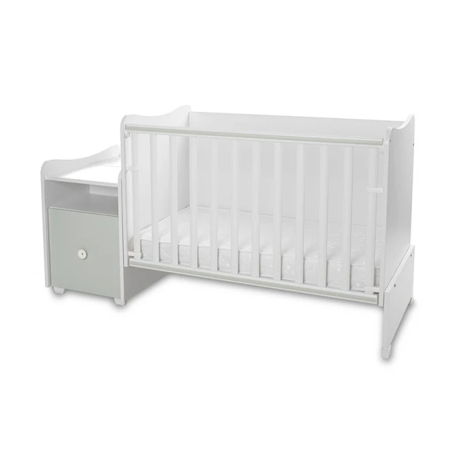 Bed trend plus color white/milky green