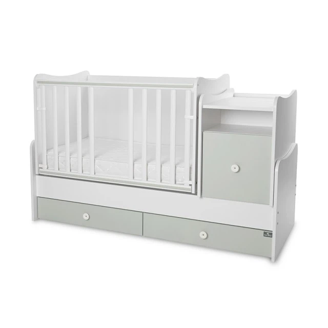 Bed trend plus color white/milky green