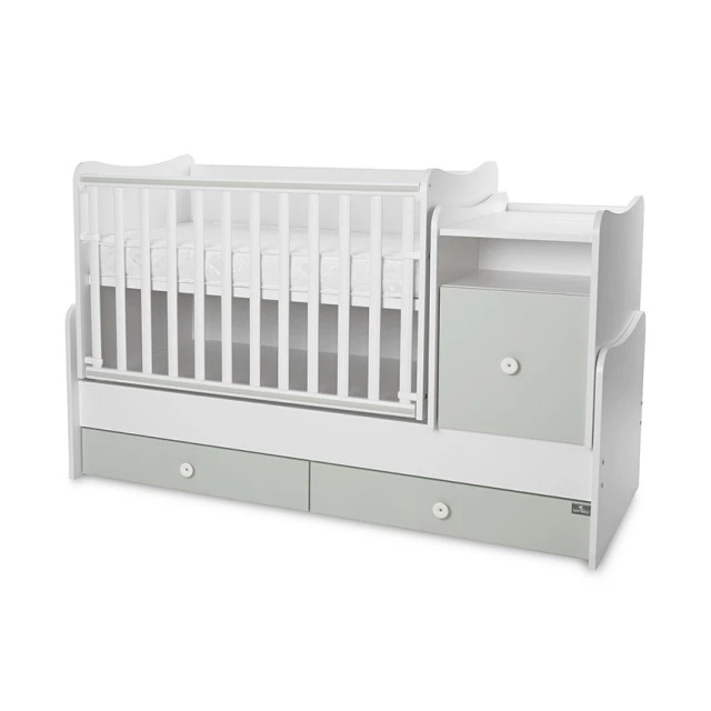 Bed trend plus color white/milky green