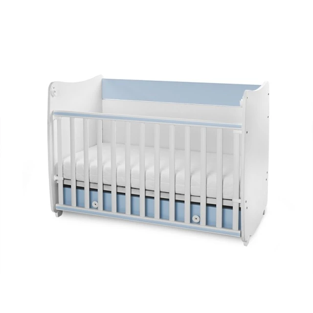 Bed dream new 60/120 color white + baby blue