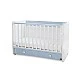 Bed dream new 60/120 color white + baby blue