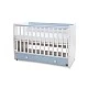 Bed dream new 60/120 color white + baby blue