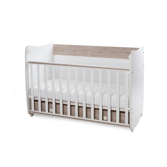 Bed dream 60/120 color white/light oak new