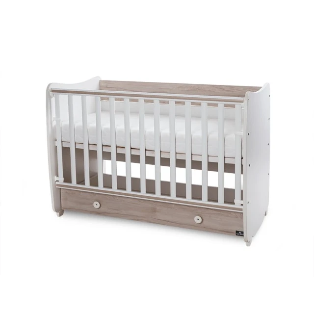 Bed dream 60/120 color white/light oak new
