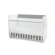 Bed dream new 70/140 color white/stone grey