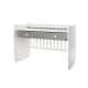 Bed dream new 70/140 color white/stone grey