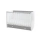 Bed dream new 70/140 color white/stone grey