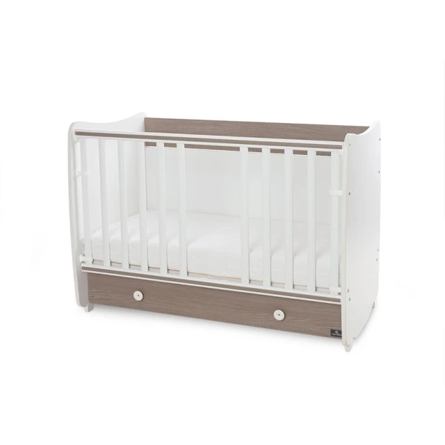 Bed dream 70/140 color white/coffee new
