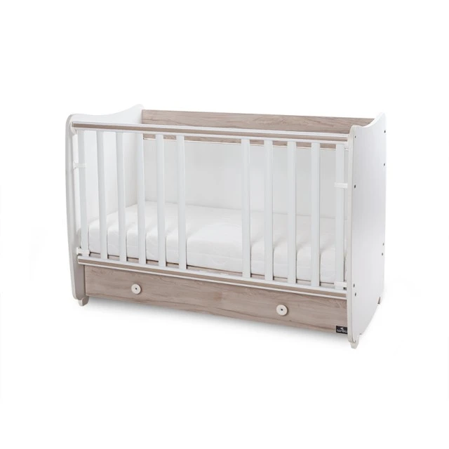 Bed dream 70/140 color white/light oak new