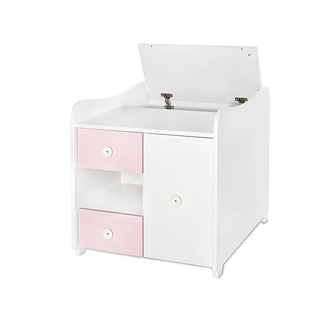 Легло minimax new 190/72 цвят бяло/orchid pink