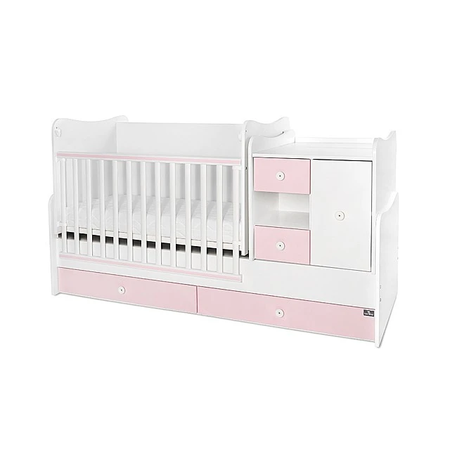 Легло minimax new 190/72 цвят бяло/orchid pink