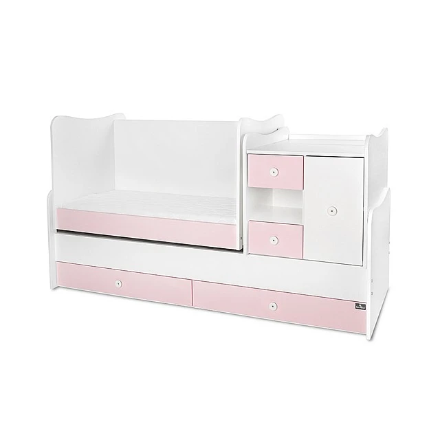 Легло minimax new 190/72 цвят бяло/orchid pink