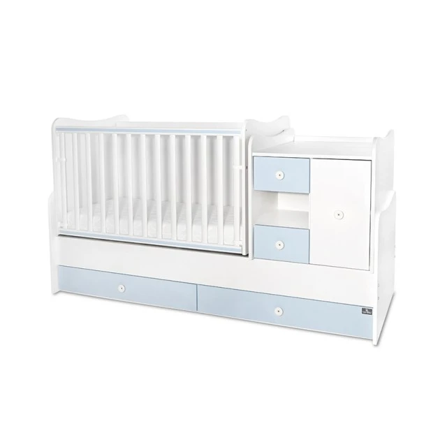 Легло minimax new 190/72 цвят бяло/baby blue
