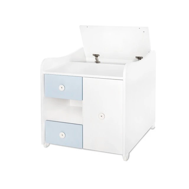 Легло minimax new 190/72 цвят бяло/baby blue