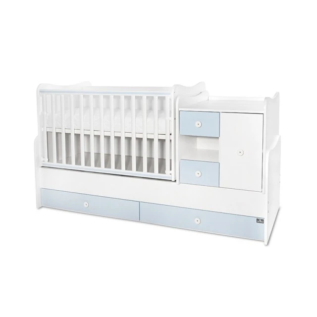 Легло minimax new 190/72 цвят бяло/baby blue
