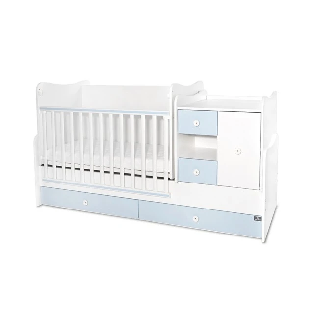 Легло minimax new 190/72 цвят бяло/baby blue
