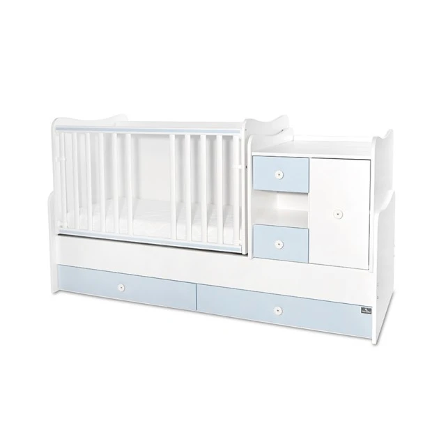 Легло minimax new 190/72 цвят бяло/baby blue