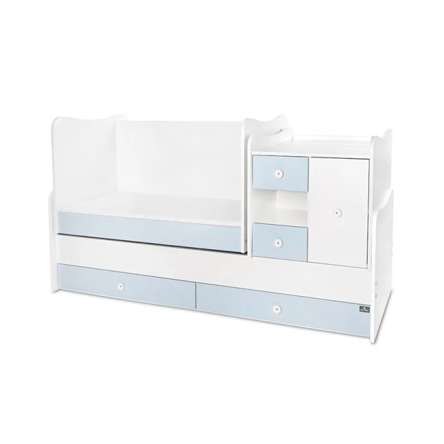 Легло minimax new 190/72 цвят бяло/baby blue