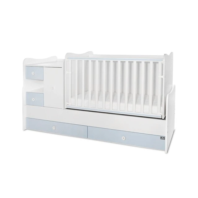 Легло minimax new 190/72 цвят бяло/baby blue