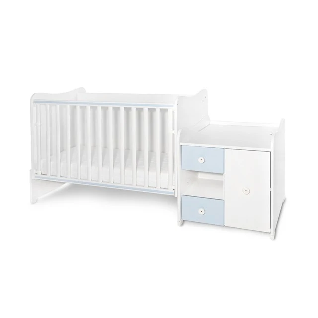 Легло minimax new 190/72 цвят бяло/baby blue