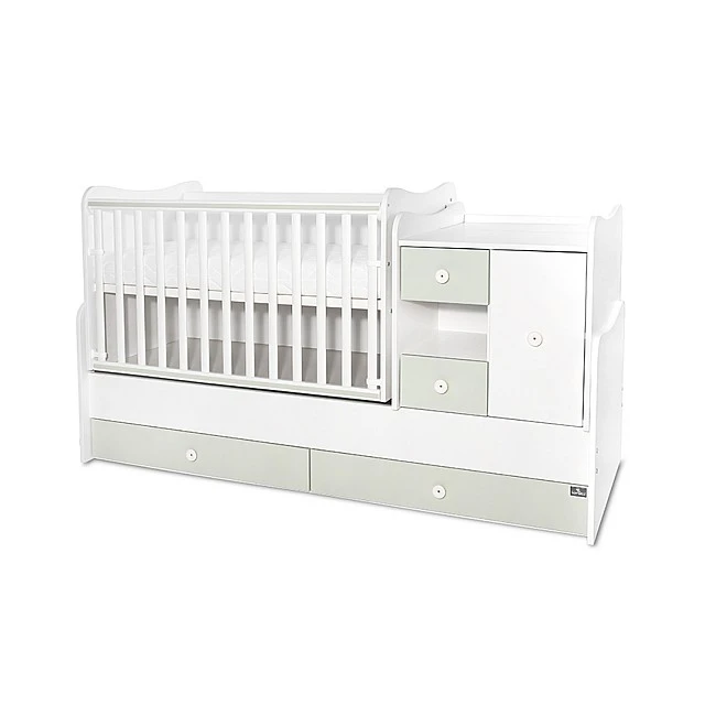 Легло minimax new 190/72 цвят бяло/milky green