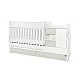 Bed minimax new 190/72 color white/milky green