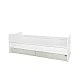 Bed minimax new 190/72 color white/milky green