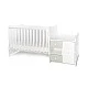 Bed minimax new 190/72 color white/milky green