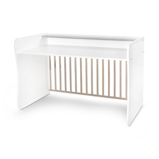 Bed minimax new 190/72 color white/stone grey