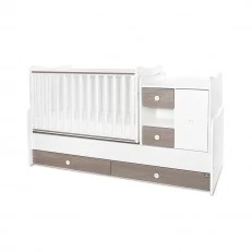 Bed minimax 190/72 color white/brown new
