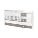 Bed minimax 190/72 color white/brown new