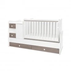 Bed minimax 190/72 color white/brown new