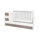 Bed minimax 190/72 color white/brown new