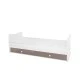 Bed minimax 190/72 color white/brown new