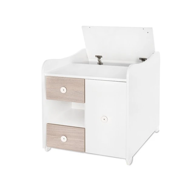 Bed minimax 190/72 color white/amber new