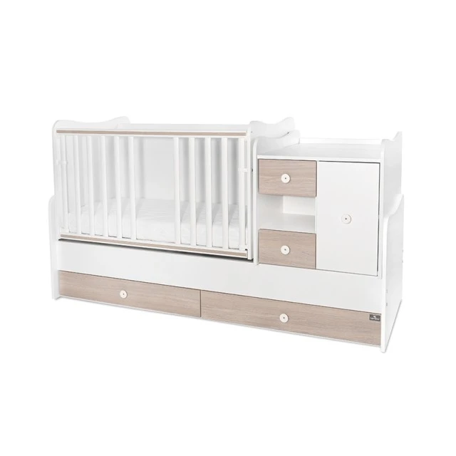 Bed minimax 190/72 color white/amber new
