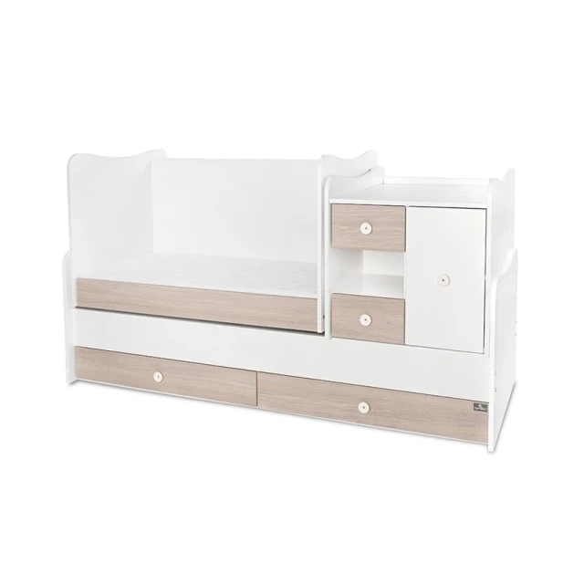 Bed minimax 190/72 color white/amber new