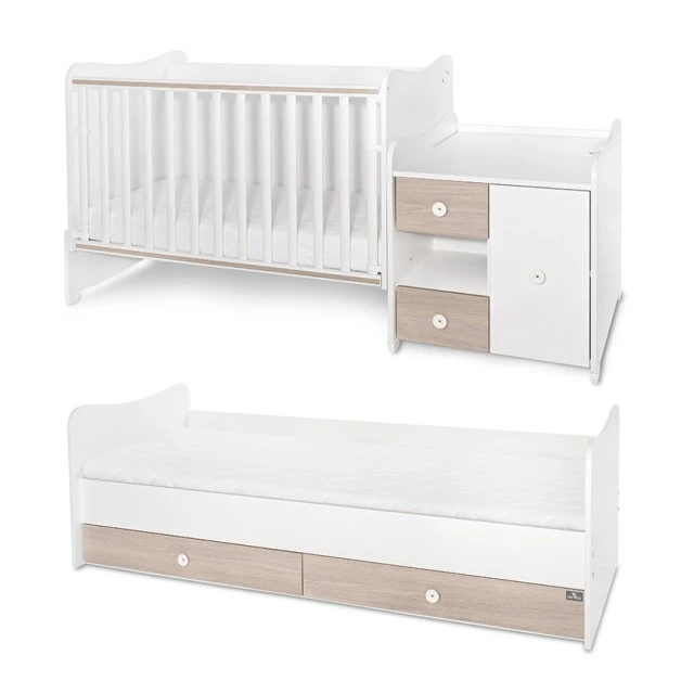 Bed minimax 190/72 color white/amber new